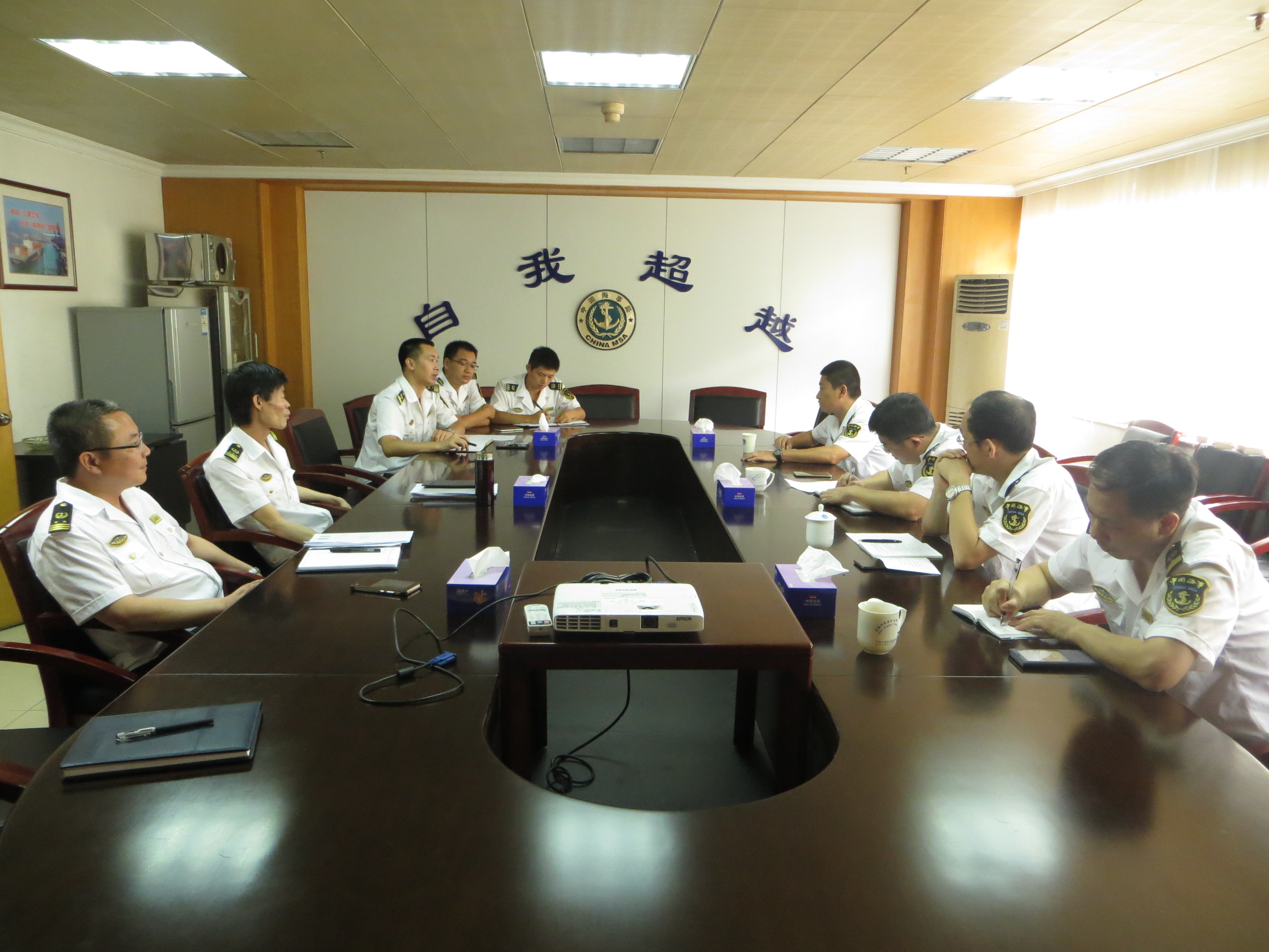 局船员管理处联合盐田海事局开展海船船舶配员和海船船员任解职集中检查